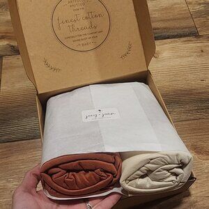 Joey + Joan baby essentials crib sheets